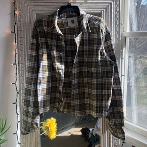 Cropped flannel